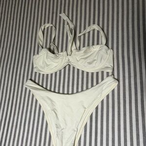 Monday Swimwear Ivory Bikini